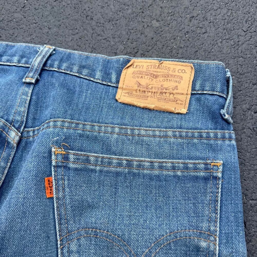 Levi-s Men's Blue and Navy Jeans
